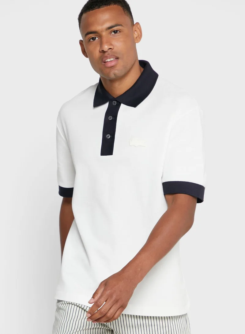 LACOSTE Contrast Edge Polo