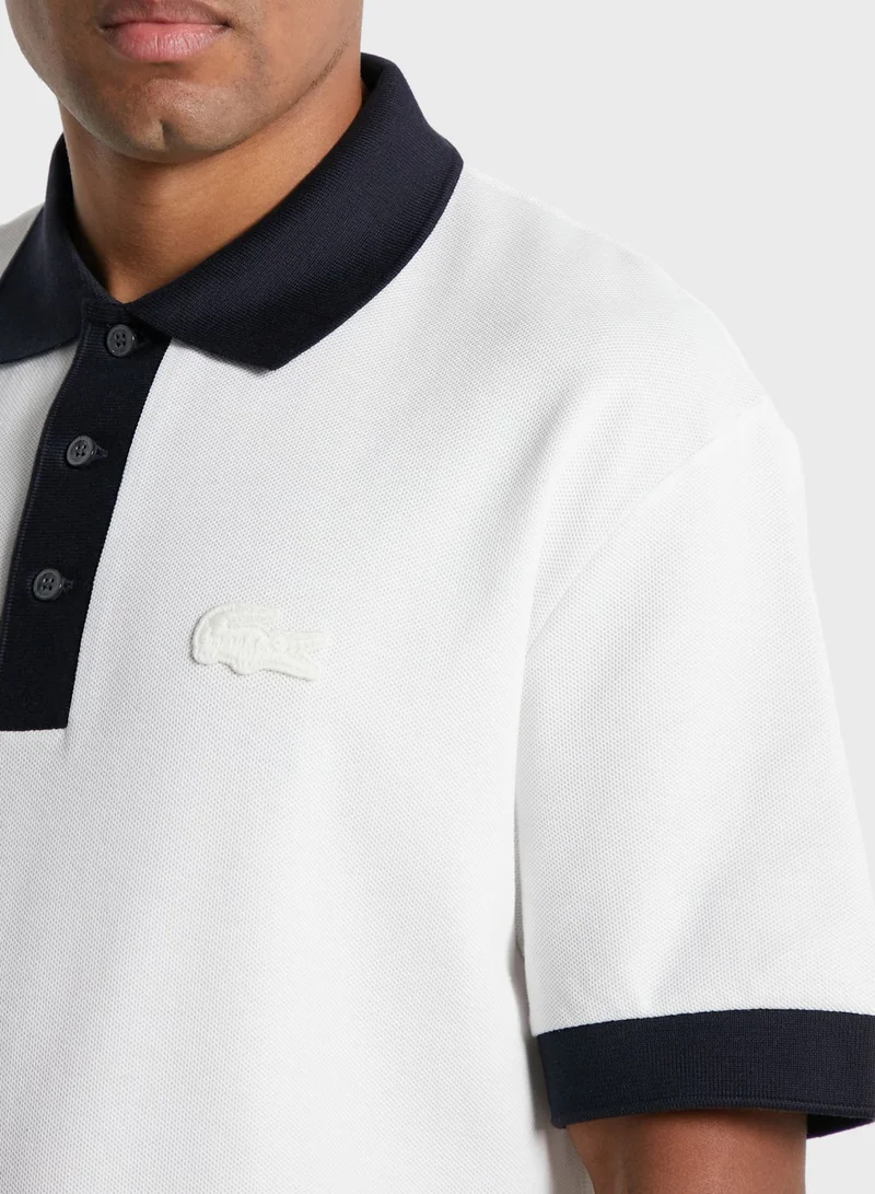 LACOSTE Contrast Edge Polo