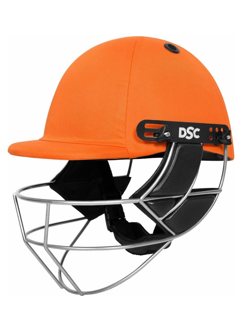 DSC Defender Cricket Helmet | For Men & Boys | Adjustable Steel Grill | Back Support Strap | Lightweight  - Image 1