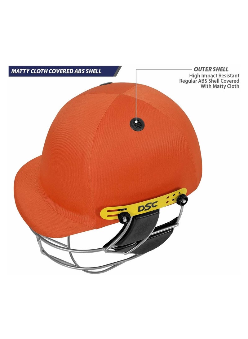 DSC Defender Cricket Helmet | For Men & Boys | Adjustable Steel Grill | Back Support Strap | Lightweight  - Image 5