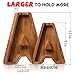 ladenk 12 Inch Extra Large Wooden Kids Letter Piggy Bank Piggy Bank for Boys Girls Initial K Bank Alphabet Money Bank for Birthday - Image 4