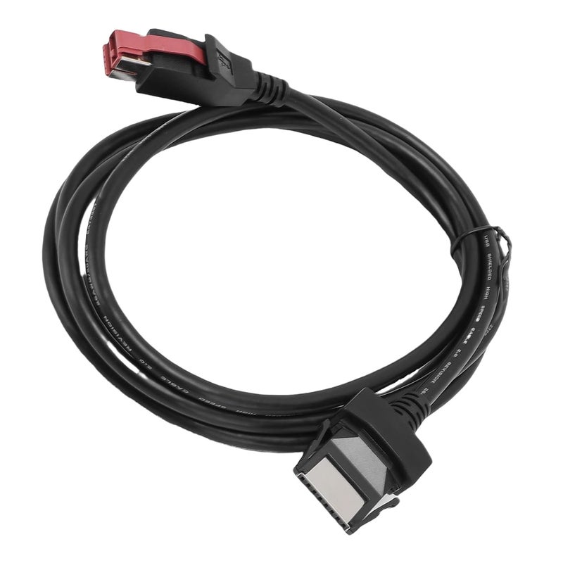 Yunseity Printer Scanner Cord, USB PVC Barcode Scanner Cable 5.9FT for POS System - Image 1