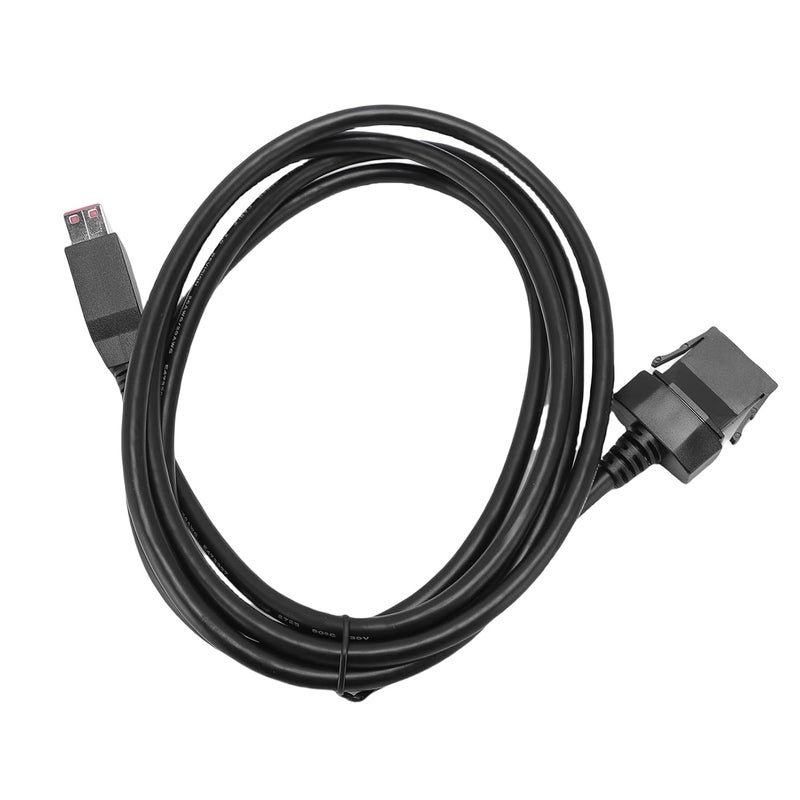 Yunseity Printer Scanner Cord, USB PVC Barcode Scanner Cable 5.9FT for POS System - Image 4