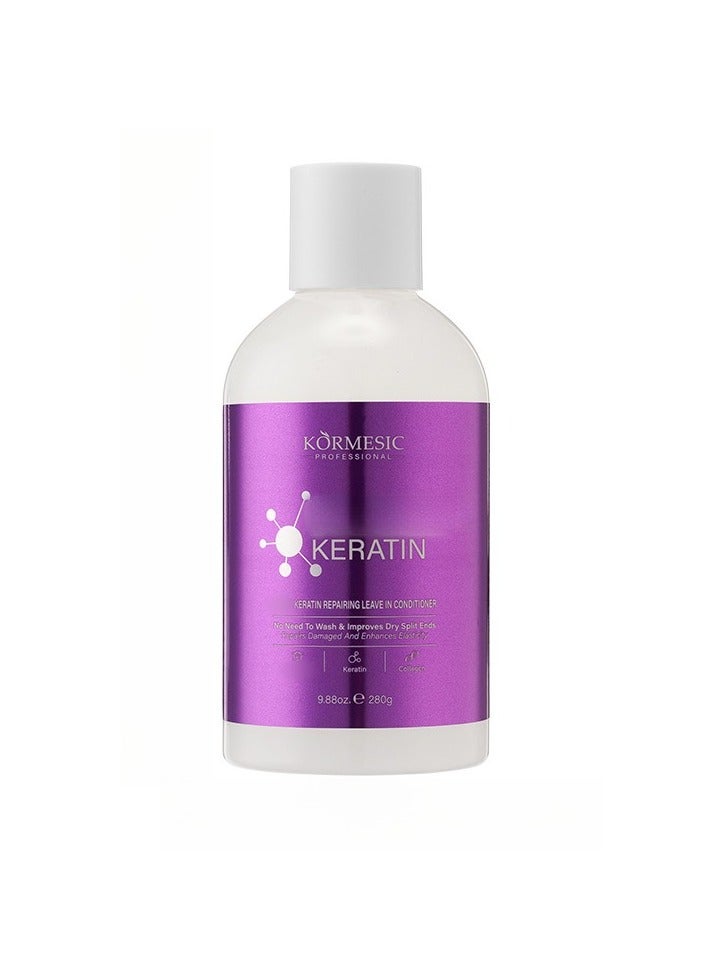 Kormesic Keratin Leave-In Conditioner 280g - Nourishing & Detangling - Image 1