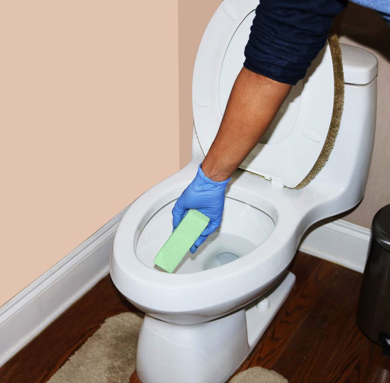 Compac Home Compac's Magic-Stone Porcelain Cleaning Stick - Toilet Bowl Cleaner, Advanced Green Technology, Handy Toilet Cleaner Easily Scrubs/Removes Stubborn Lime Stains from Porcelain or Bathroom Fixtures (1) - Image 4