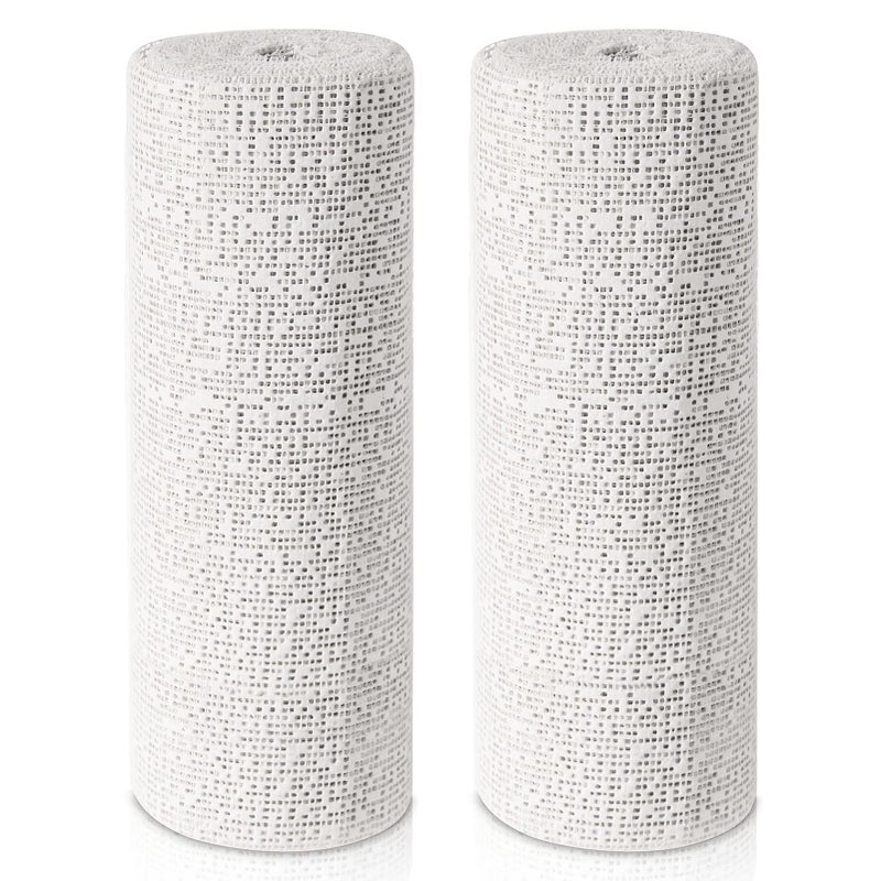 ZJoey 30ft - 211ft Plaster Cloth Rolls White Gauze Strips Wrap Bandages for Craft Belly Cast Mask Making Body Molds Scenery Art(12inch x 30 Feet, White) - Image 1