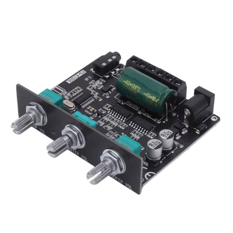لوحة مكبر بلوتوث 5.1 قناة 2.1 بقوة 100 واط للجهير و 50 واط لكل قناة ستريو مع تحكم عن طريق التطبيق لمكبرات الصوت DIY ومسرح المنزل لنظام iOS - Image 3