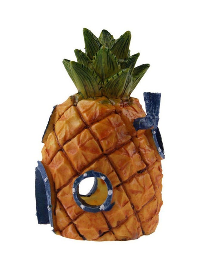 OUTAD 3 In 1 Unique Design Aquarium Decoration Orange/Green - Image 1