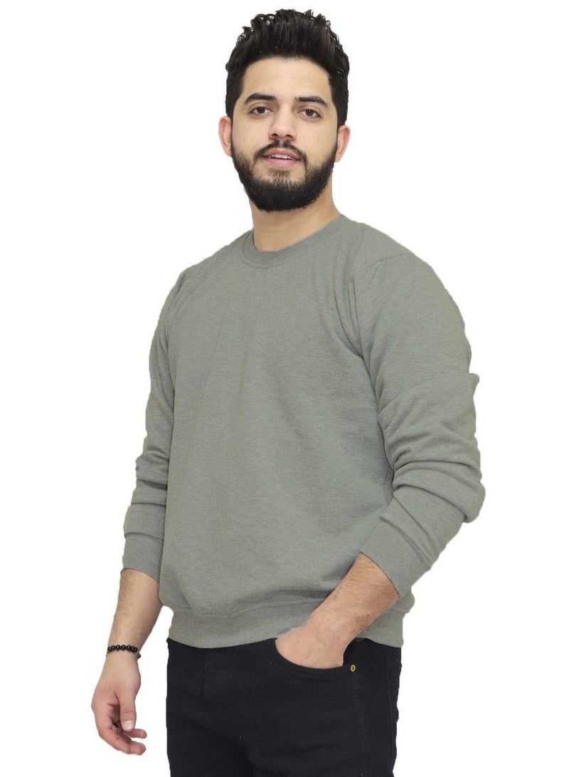 OneHand Basic Casual Sweatshirt Cotton - Mint - Image 2