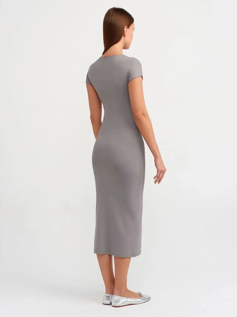 Dilvin DILVIN Women’s Bodycon Midi Dress