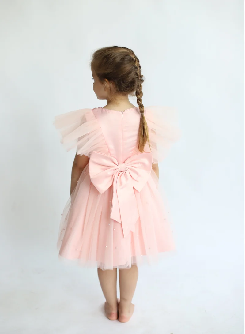 D'Daniela Sequin Bodice Dress