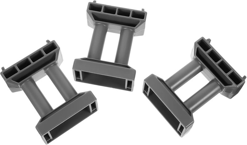 Yardwe 3pcs Bridge Pier Model for Railway Train Play Lightweight Safe Bridge Support for DIY Landscapes Compatible with Railway Tracks and Scenery - Image 1