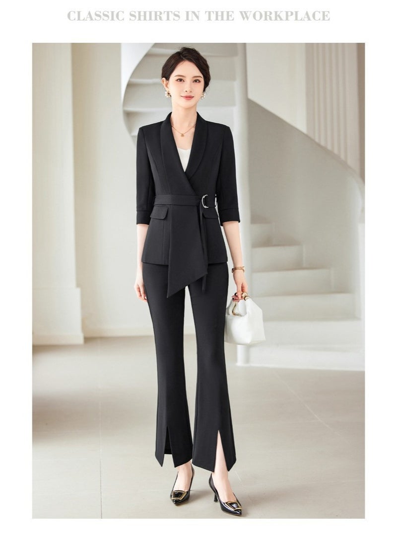 Shougu New Fashionable Casual Ms Suit Set  - Image 1