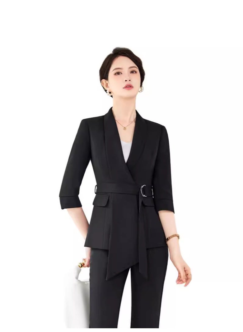 Shougu New Fashionable Casual Ms Suit Set  - Image 2