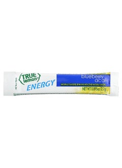 True Citrus True Citrus, True Lemon, Energy, Blueberry Acai, 6 Packets, 0.095 oz (2.7 g) Each  - Image 3