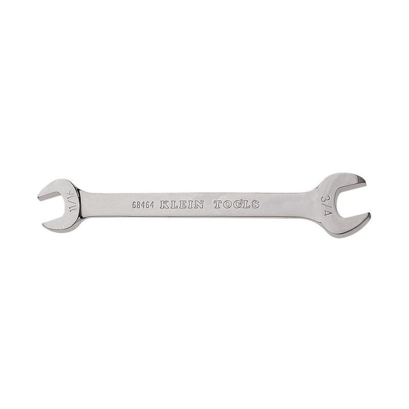 Klein Tools 68464 OpenEnd Wrench 1116Inch and 34Inch Ends
