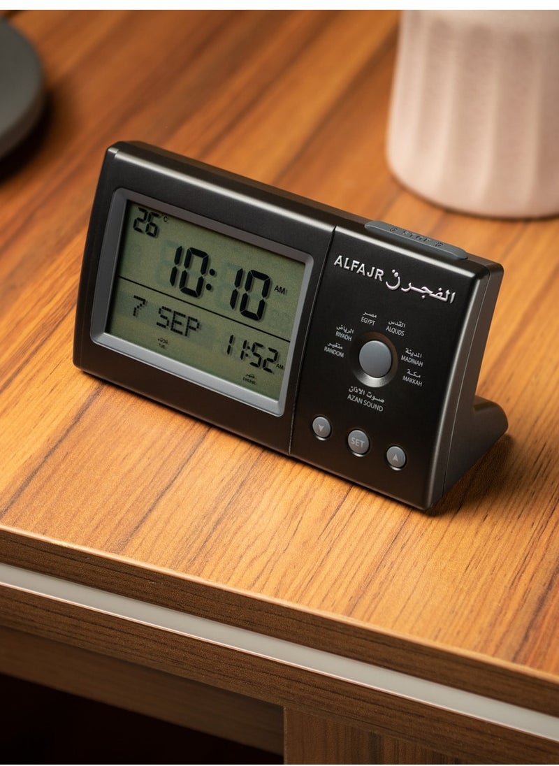 Al Fajr Al Fajr Azaan Prayer Table Clock CT-11  - Image 5