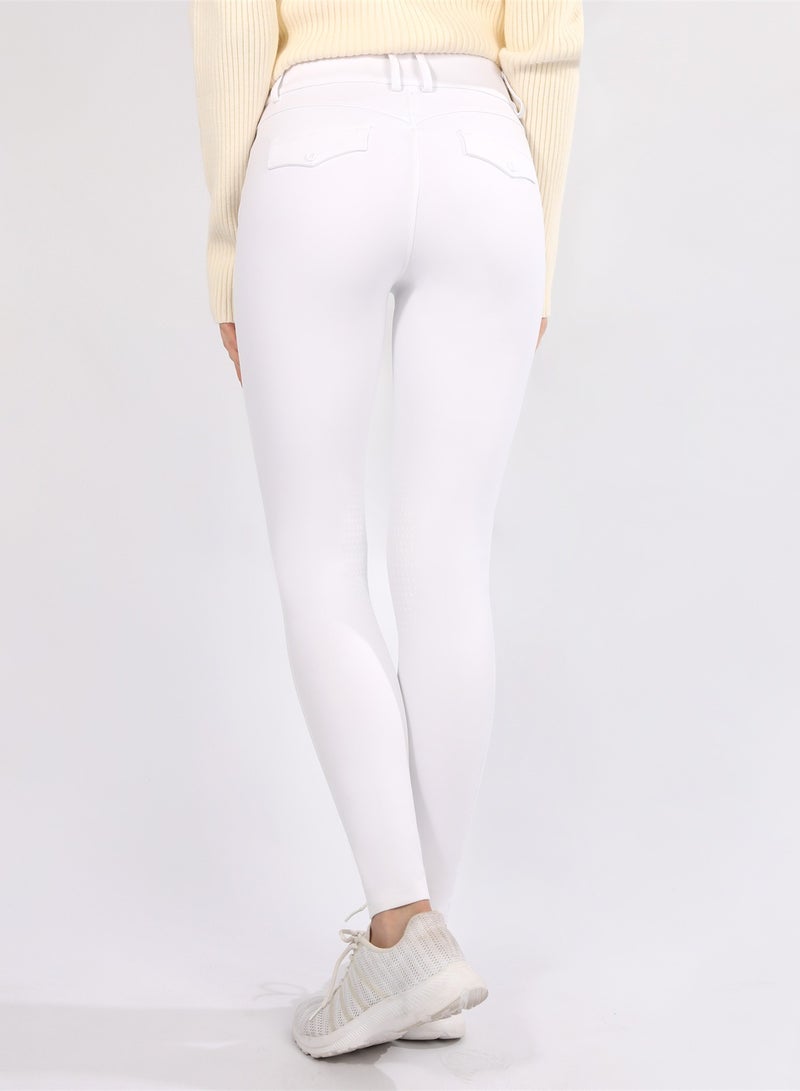 عام الفروسية السراويل الركبة سيليكون ركوب الخيل طماق النساء - Image 4