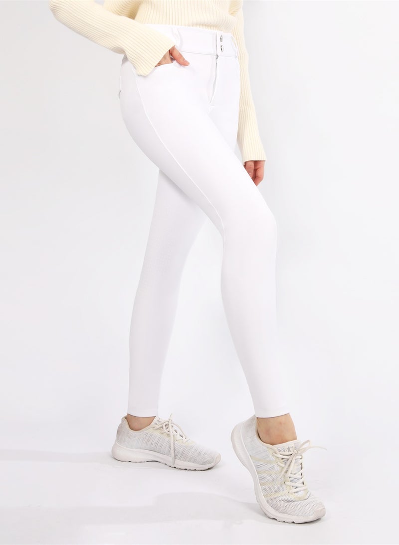 عام الفروسية السراويل الركبة سيليكون ركوب الخيل طماق النساء - Image 3