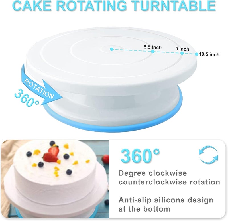 AKHMLEF Cake Decorating Kit, 255PS, Round Opening, Cake Decorating Supplies, Piping Bags and Tips Set - Image 3