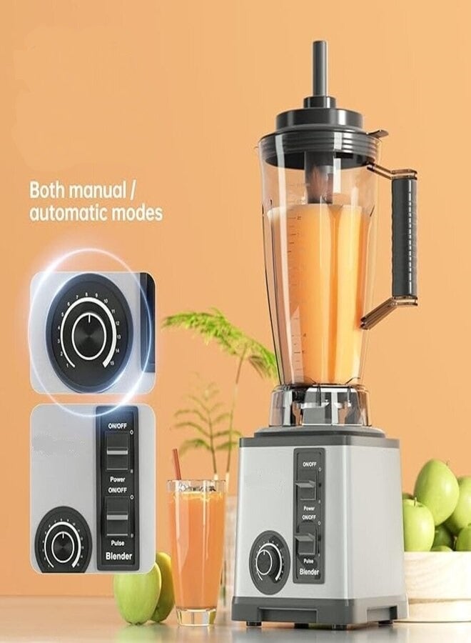 showkah 3 in 1 Professional Countertop Blender Ice Crusher, Juicer with 2.5L Juicer Jug, Spice Grinder, Vegetable Chopper & Meat Grinder / Meat Mincer Cup, Food Processor - Image 5