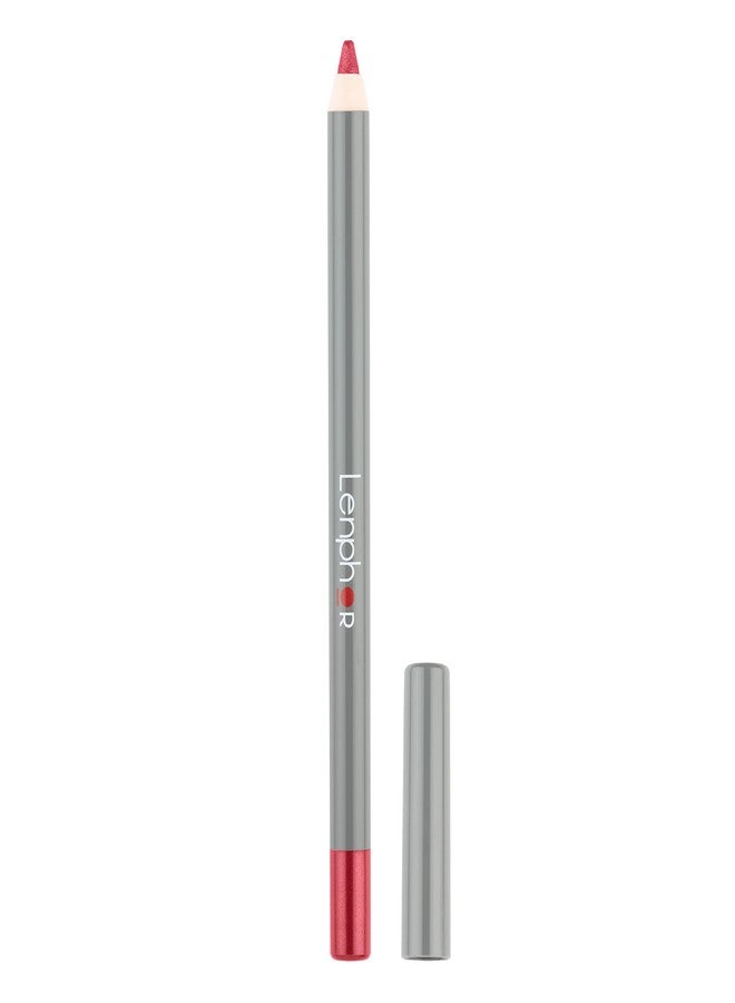 لينفور قلم تحديد الشفاه لينفور ريبيل، مقاوم للماء ويدوم طويلاً، قلم تحديد شفاه، لمسة نهائية مطفية، طرف مدبب دقيق، قلم تحديد شفاه للنساء والفتيات، بينكيش كريز - 02 - Image 1