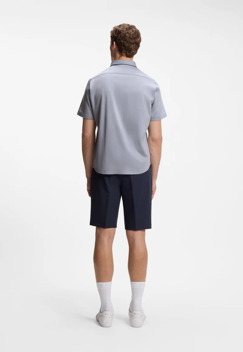 BOSS Regular-fit shirt in cotton jersey