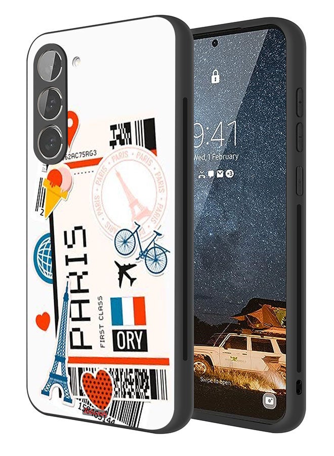 Tolwak Samsung Galaxy S23 Plus 5G Protective Case Cover Paris Sticker - Image 1