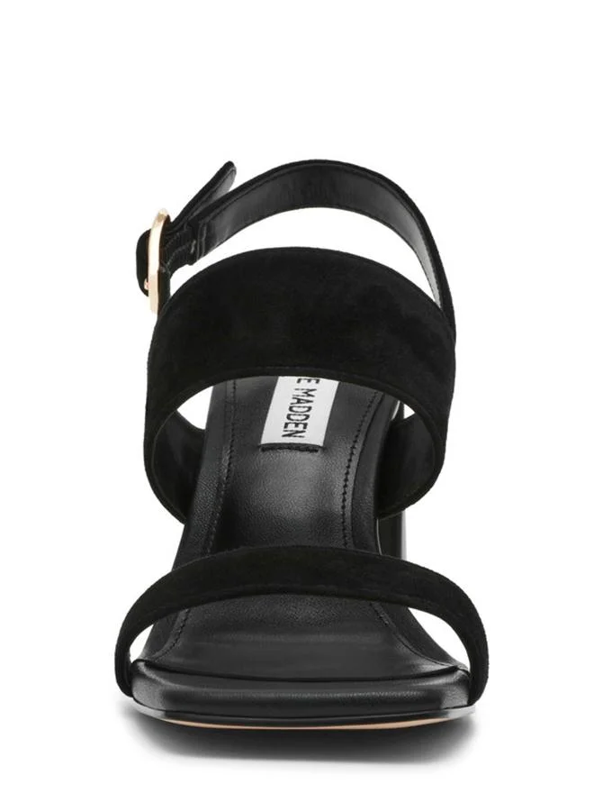 Steve Madden  Wendie Black Women's Heeled Sandals for Women | Best Price UAE