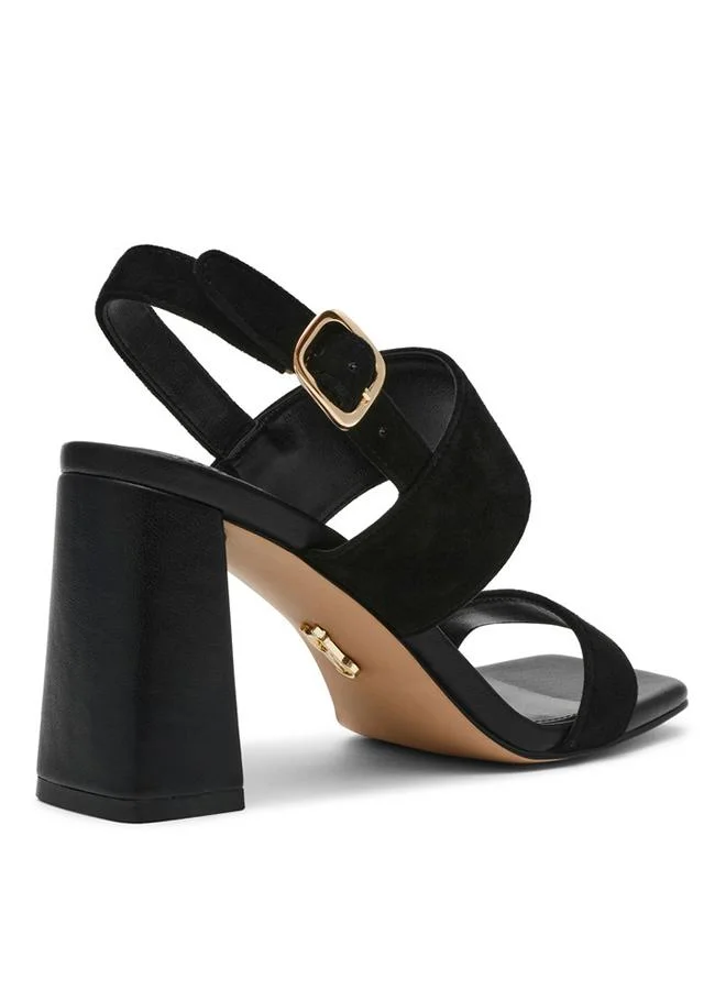 Wendie Black Women's Heeled Sandals