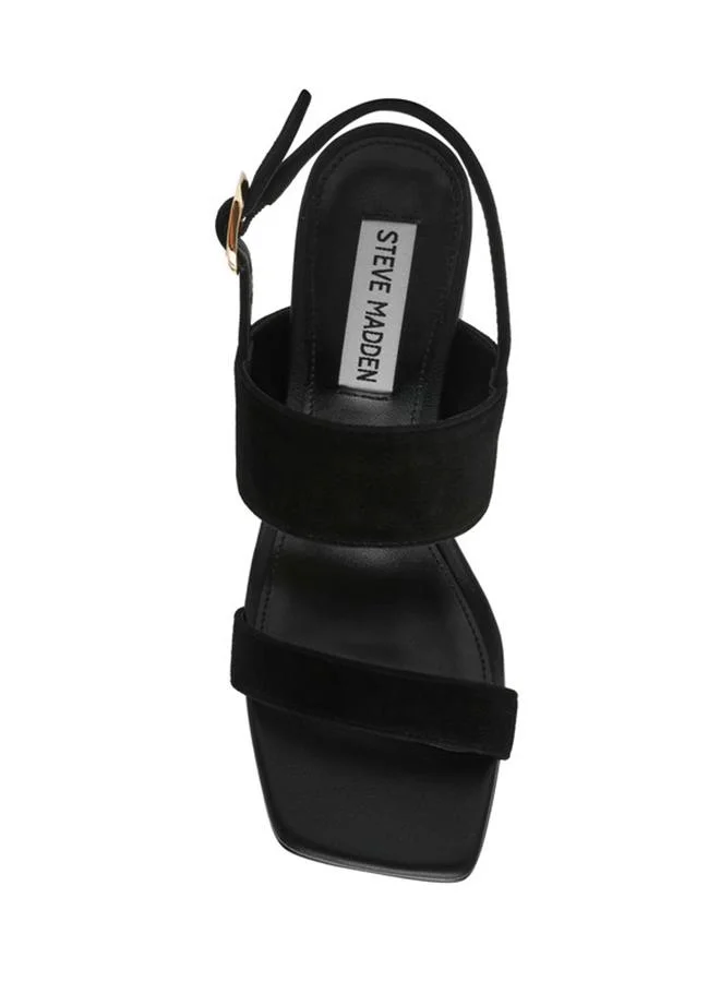 Steve Madden  Wendie Black Women's Heeled Sandals for Women | Best Price UAE