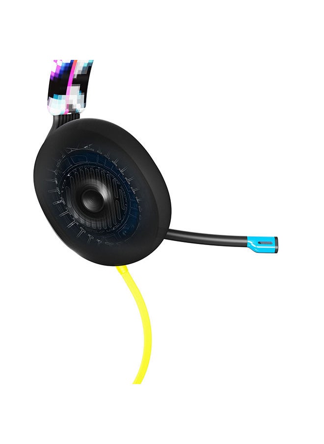 Skullcandy - Skullcandy SLYR Wired Over-Ear Gaming Headset for PC, PlayStation, PS4, PS5, Xbox - Black/Multicolour Digi-Hype - Image 1
