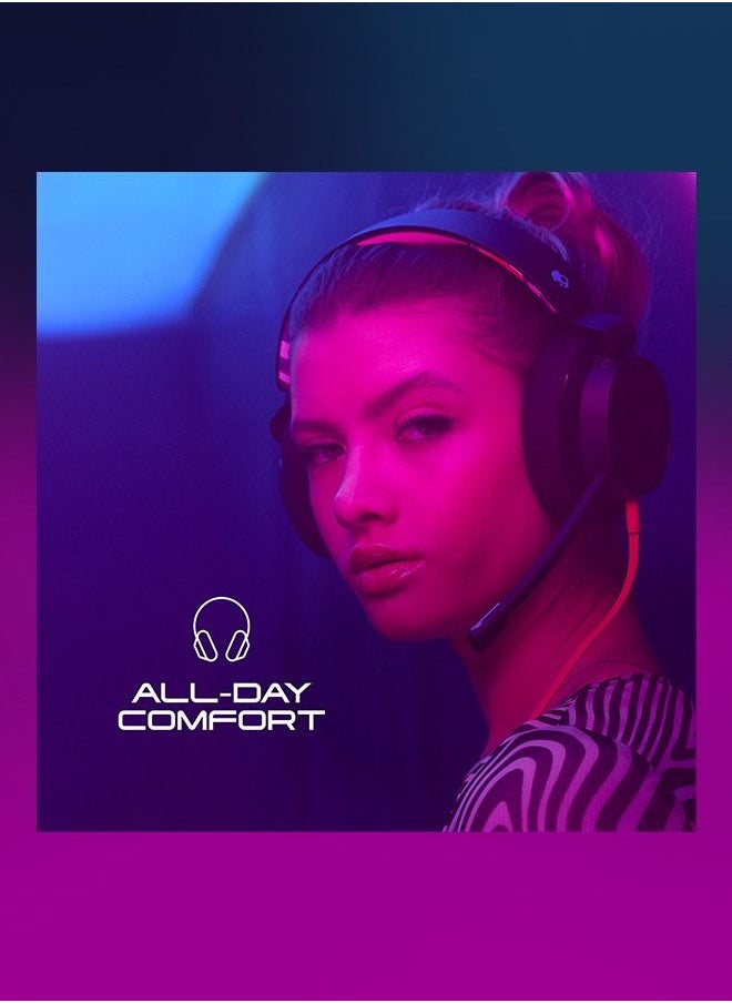 Skullcandy - Skullcandy SLYR Wired Over-Ear Gaming Headset for PC, PlayStation, PS4, PS5, Xbox - Black/Multicolour Digi-Hype - Image 1