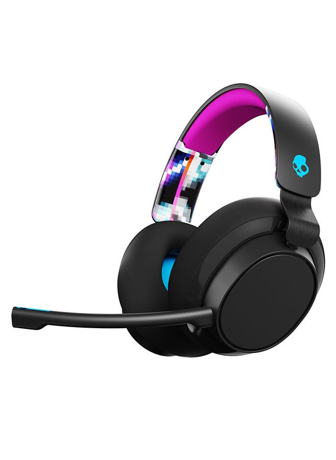 Skullcandy - Skullcandy SLYR Wired Over-Ear Gaming Headset for PC, PlayStation, PS4, PS5, Xbox - Black/Multicolour Digi-Hype - Image 1