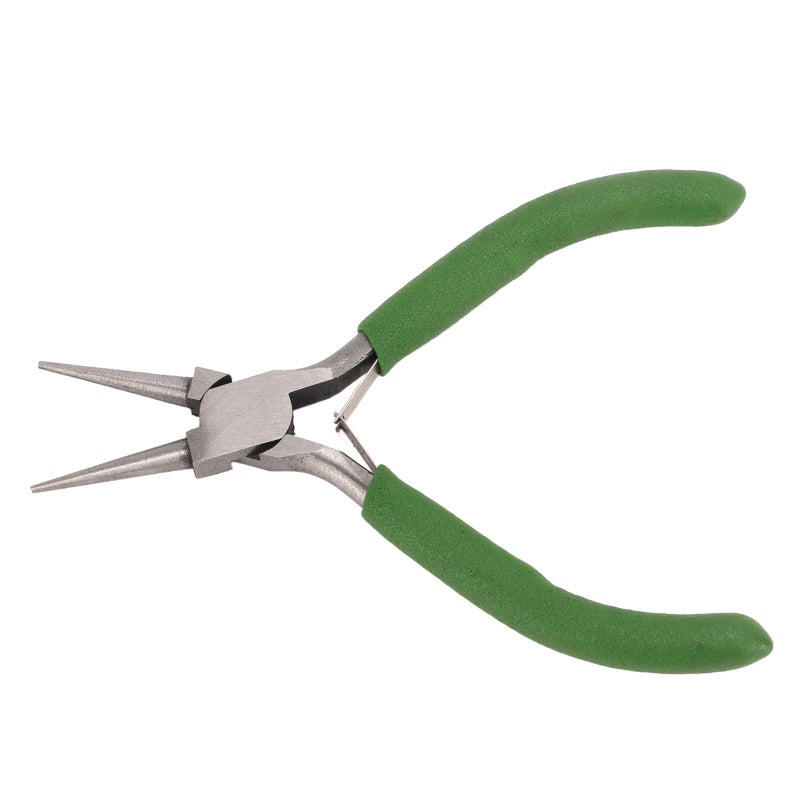 Round Nose Pliers: Premium Carbon Steel Nonslip Handle - Wire Looping Jewelry Pliers for DIY Craft Jewelry Making Lovers - Image 2