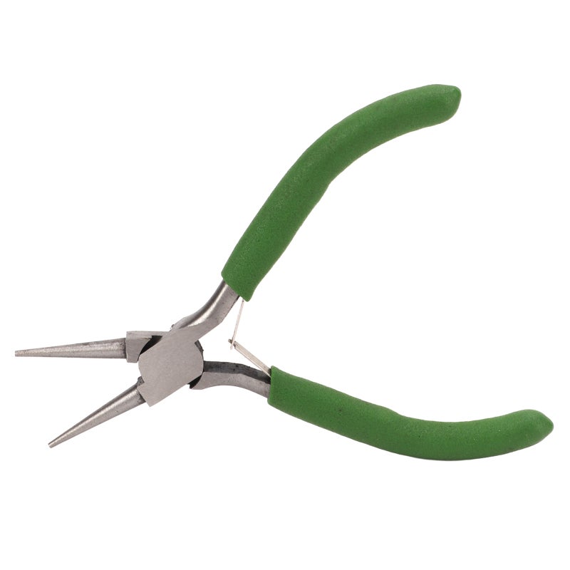 Round Nose Pliers: Premium Carbon Steel Nonslip Handle - Wire Looping Jewelry Pliers for DIY Craft Jewelry Making Lovers - Image 5