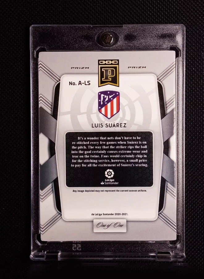 Luis Suarez Soccer Trading Cards Autographed Soccer Card Refractor Sports Card Collectors Edition Football Card Iconic Signature Sports Memorabilia for Fans and Collectors - Image 3