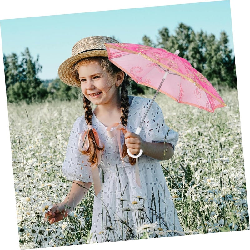 Practice Folding Umbrella Children's Dancing Umbrella Antique Children's Dancing Retro Folding - Image 5
