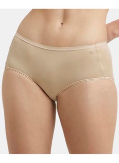 JOCKEY Jockey 1809 Women's Full Coverage Micro Modal Elastane Stretch High Waist Full Brief with Exposed Waistband and StayFresh Treatment_Light Skin_L  - Image 3