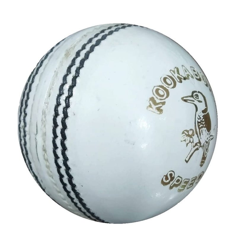 Kookaburra Cricket Leather Ball Speed White - Image 5
