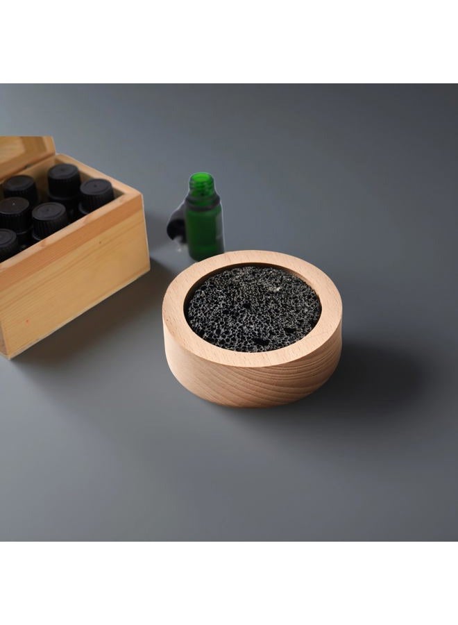 CUIYKAI Small Passive Lava Rock Diffuser for Essential Oils Great for Decorating at Desk, Office or Car - Image 4