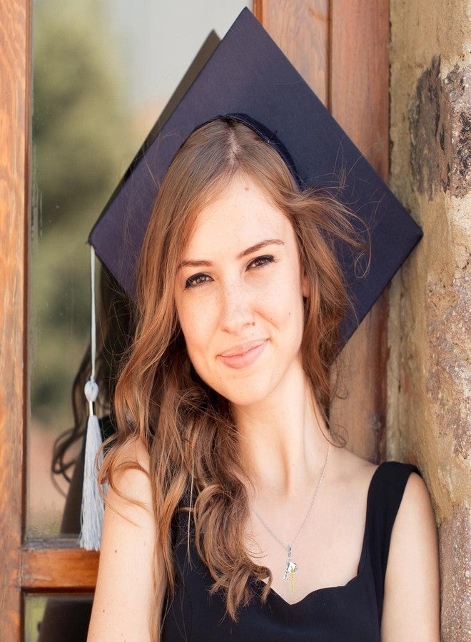 QeenseKc Graduation 2024 Charm Bachelor's Hat Scroll Bead for Pandora Bracelet Friendship Gift - Image 4