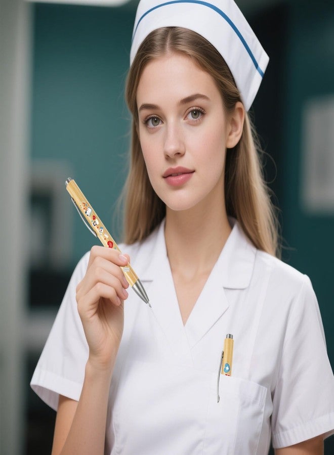 HOWAF 16pcs Nurse Appreciation Pens Nurses Appreciation Gifts Ballpoint Pens Bulk Nurses Week Gifts Bulk 2026 Pens Thank You Gift for Nursing Day Office Supplies Nursing Grad - Image 5