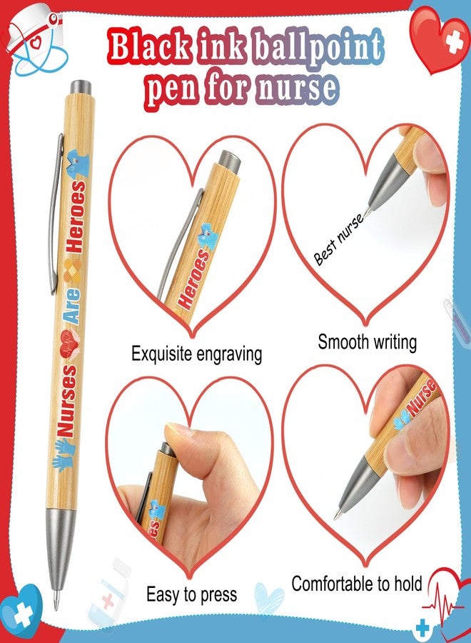 HOWAF 16pcs Nurse Appreciation Pens Nurses Appreciation Gifts Ballpoint Pens Bulk Nurses Week Gifts Bulk 2026 Pens Thank You Gift for Nursing Day Office Supplies Nursing Grad - Image 3