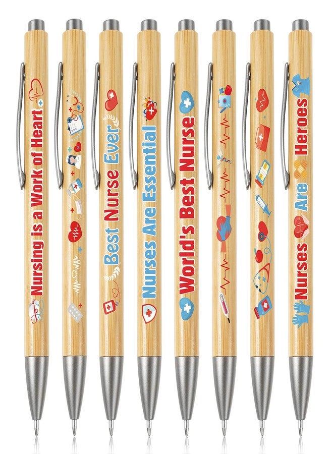 HOWAF 16pcs Nurse Appreciation Pens Nurses Appreciation Gifts Ballpoint Pens Bulk Nurses Week Gifts Bulk 2026 Pens Thank You Gift for Nursing Day Office Supplies Nursing Grad - Image 1