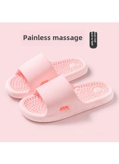 Generic Acupressure Massage Slippers Unisex Home Spa Anti-Slip Pink [soft bottom massage to relieve fatigue✅]] 