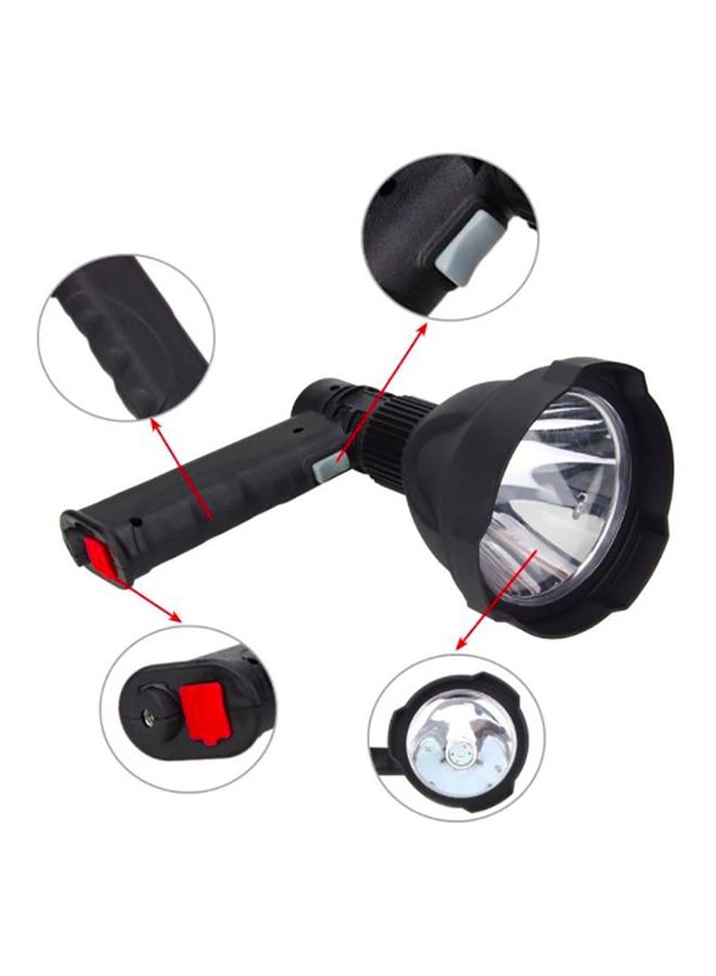 Loquat Rechargeable Emergency LED Light Black 12 x 20cm - Image 3