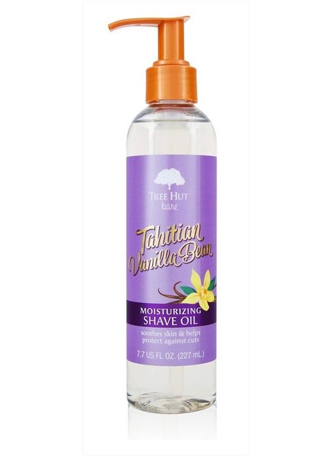 bare Moisturizing Shave Oil, Tahitian Bean, Vanilla, 7.7 Fl Oz