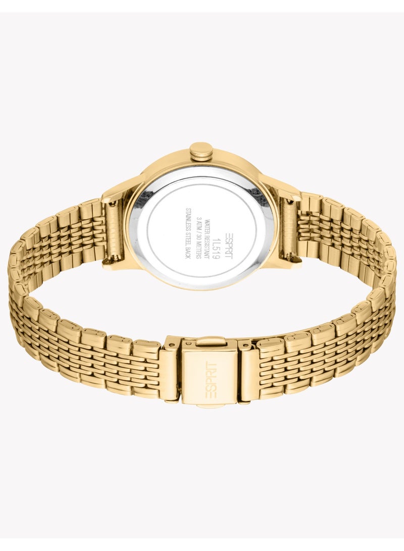 ESPRIT Women's Gold Stainless Steel Watch | ES1L519M0025 - Image 4