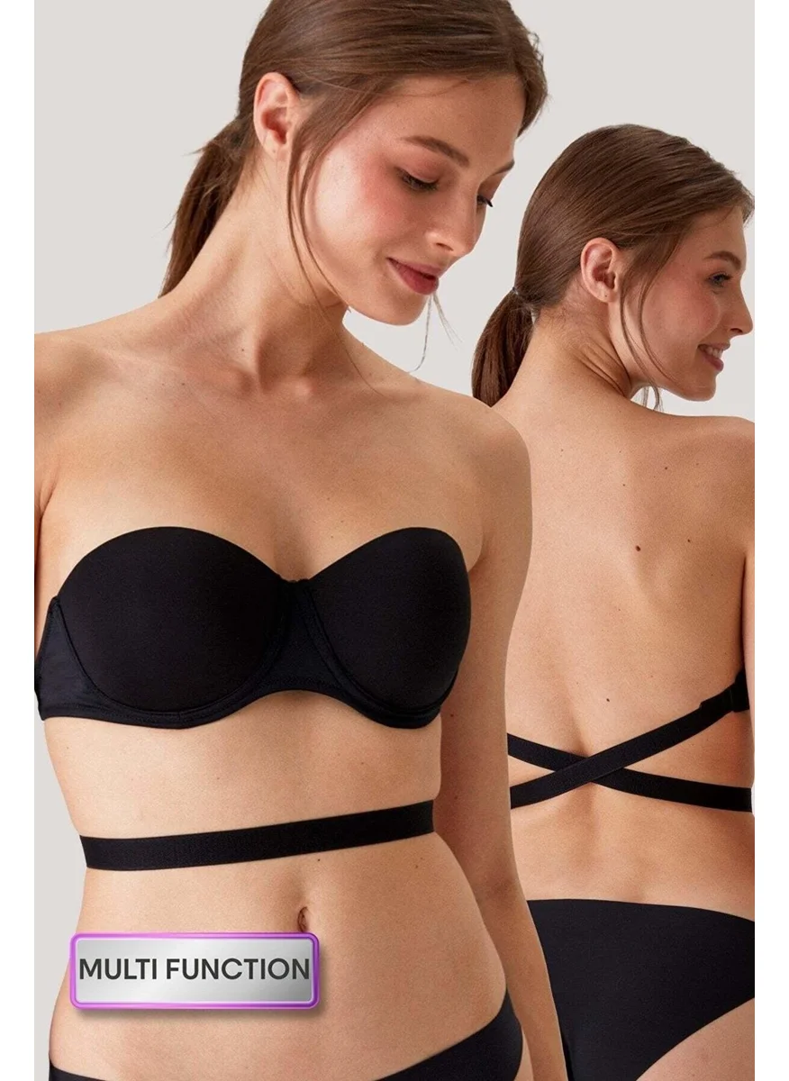 بيير كاردان Pisa Push-Up Strapless Bra 6027